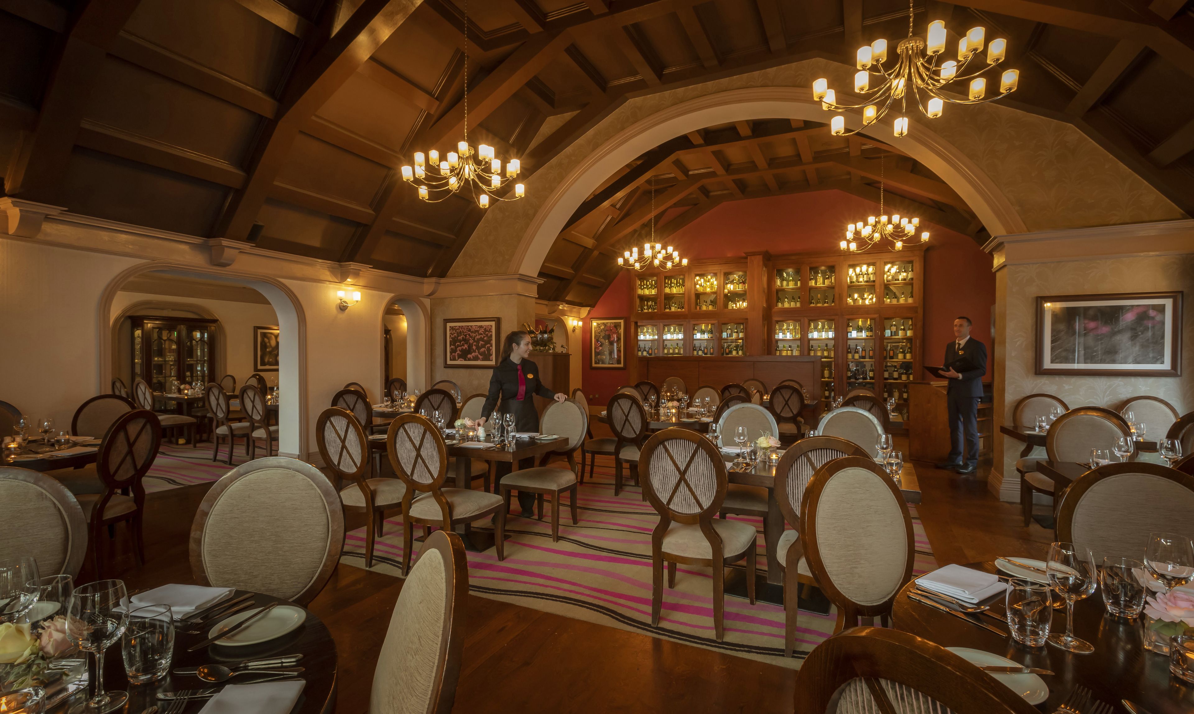 breakfast, lunch and dinner served