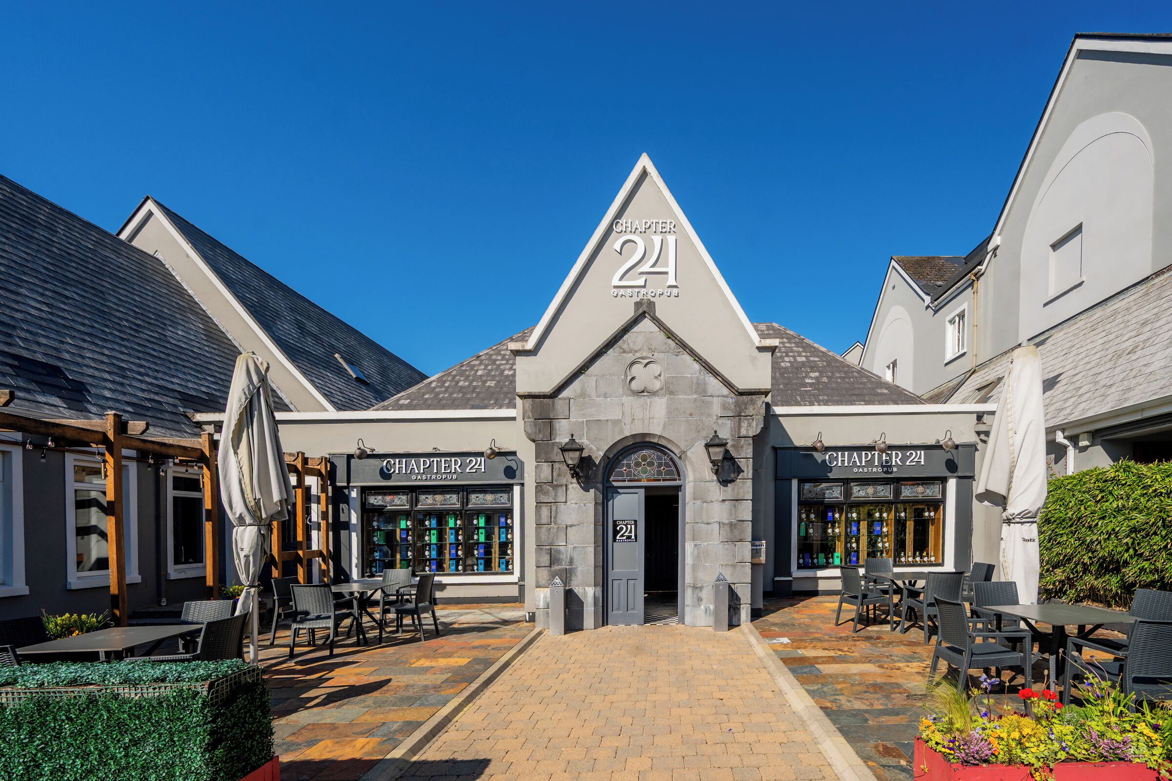 Façade de l’hébergement