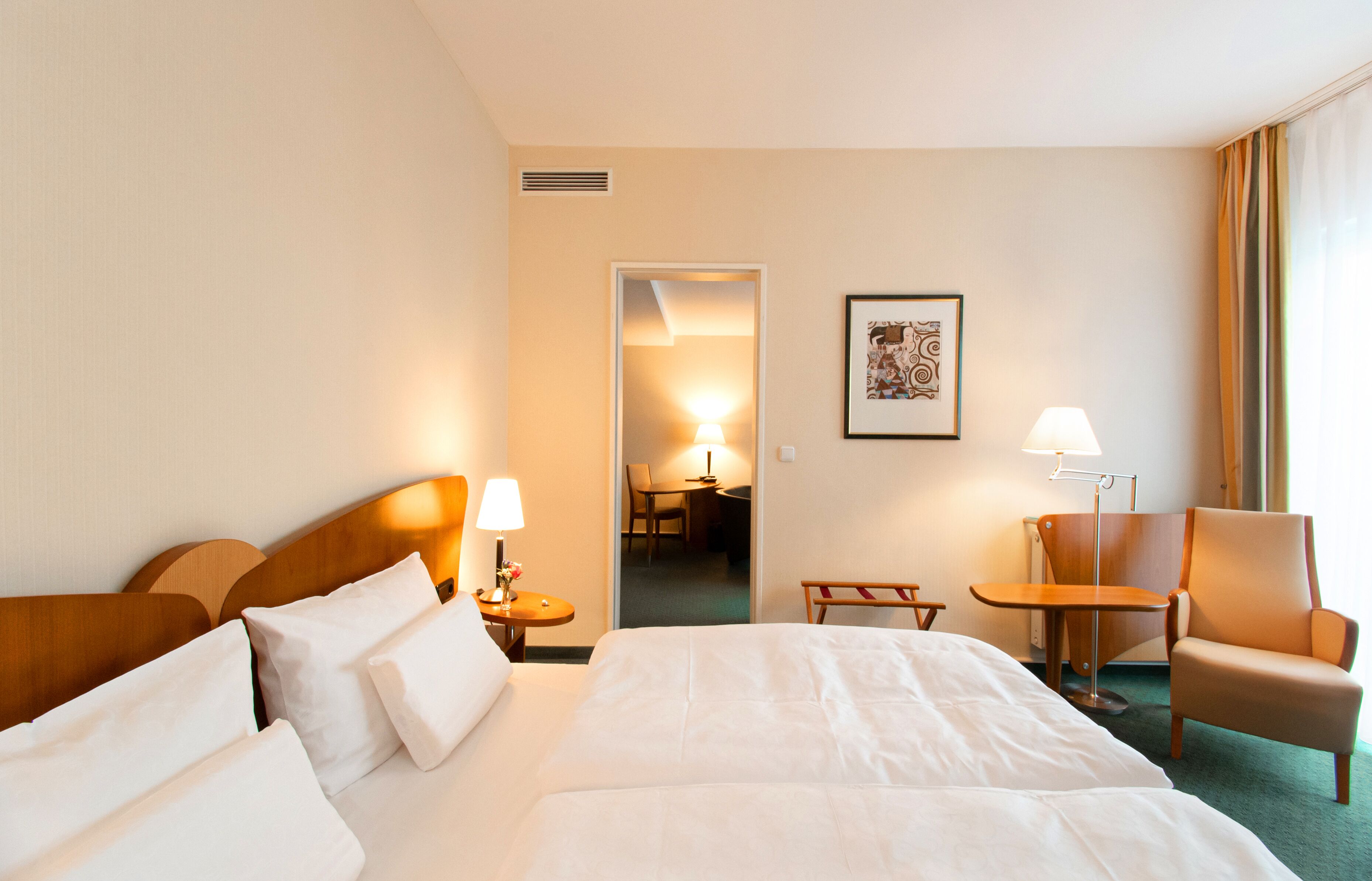 junior suite | 1 bedroom, select comfort beds, in-room safe, desk