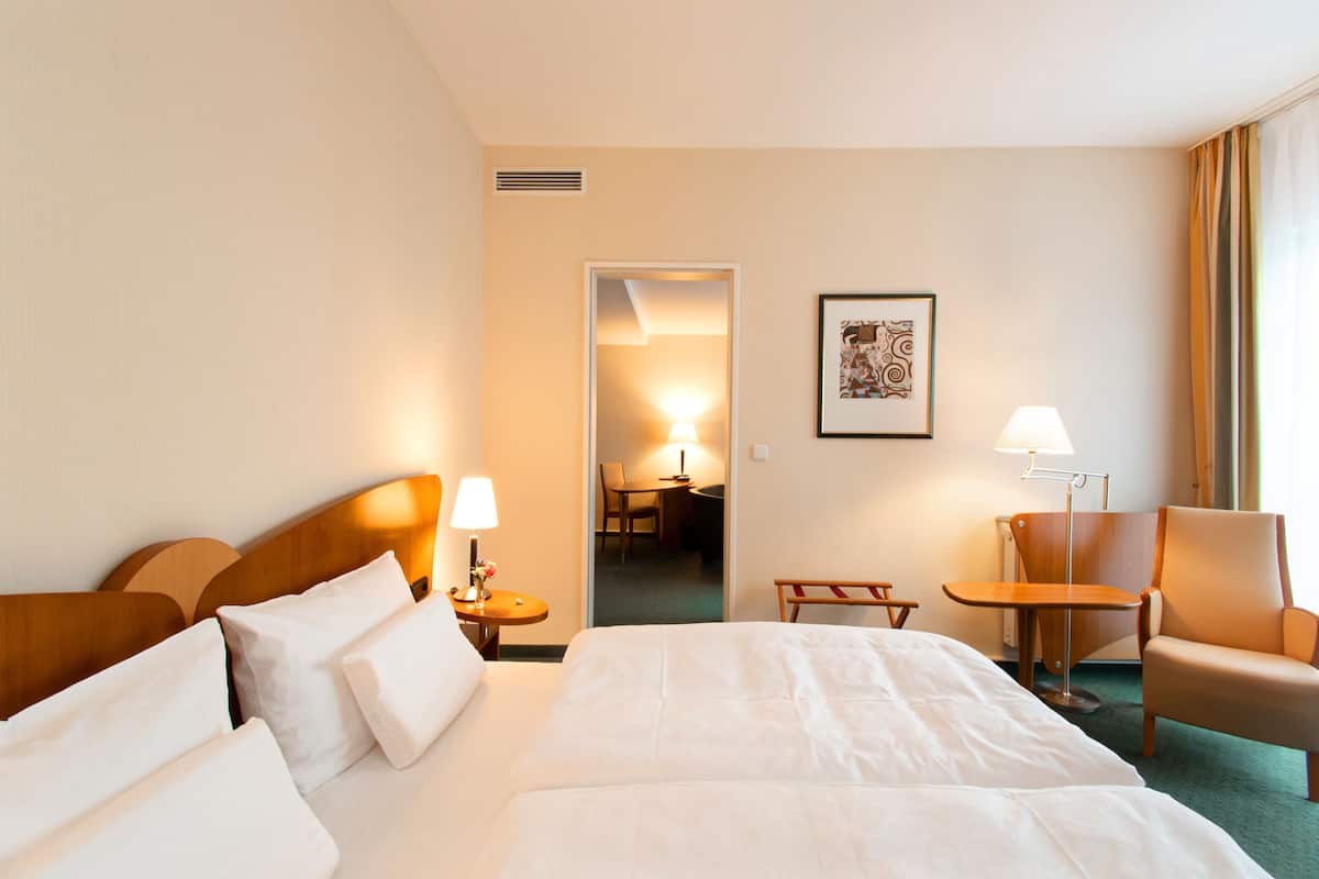 junior suite | 1 bedroom, select comfort beds, in-room safe, desk