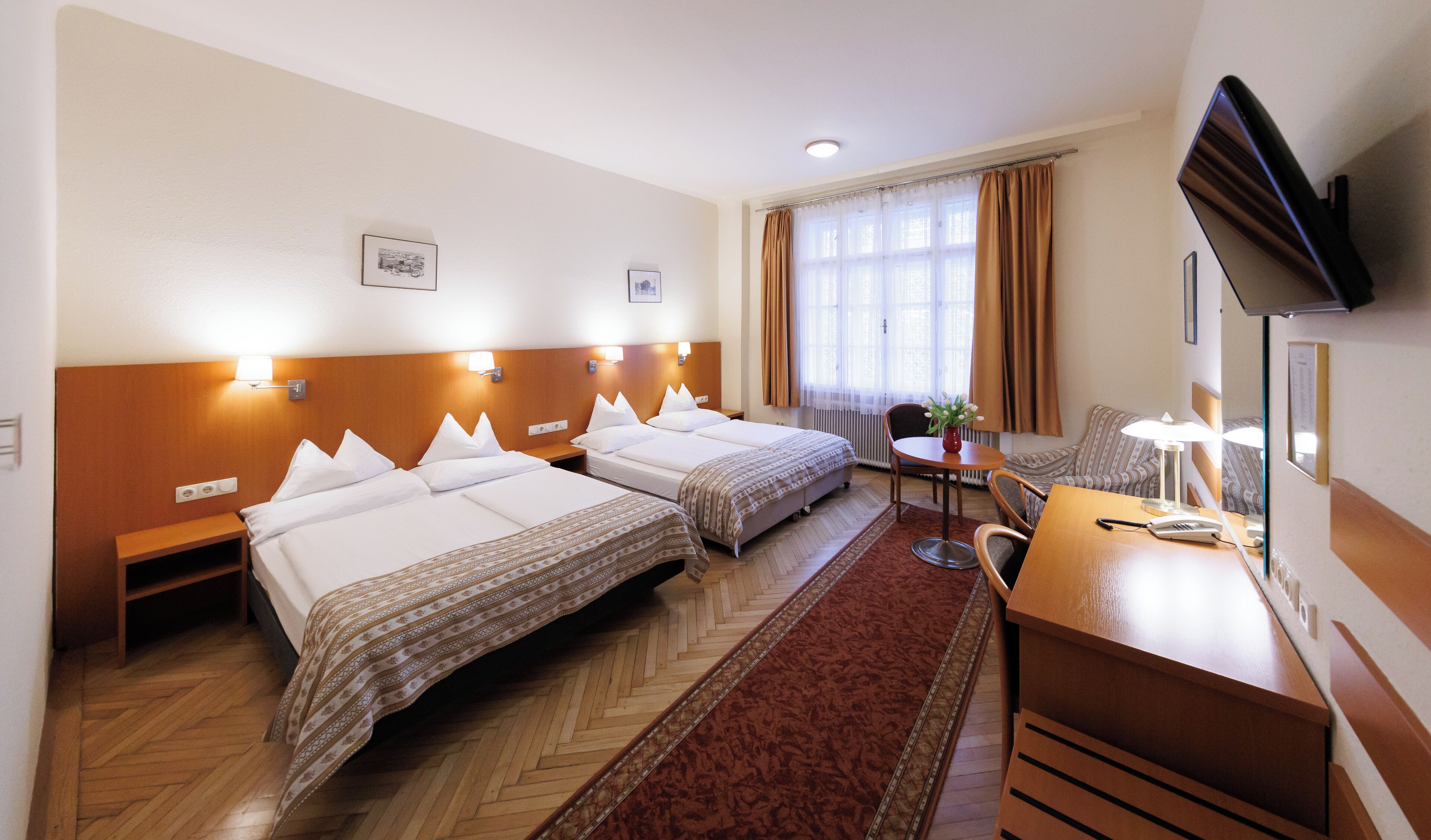 family room | in-room safe, desk, iron/ironing board, free cots/infant beds