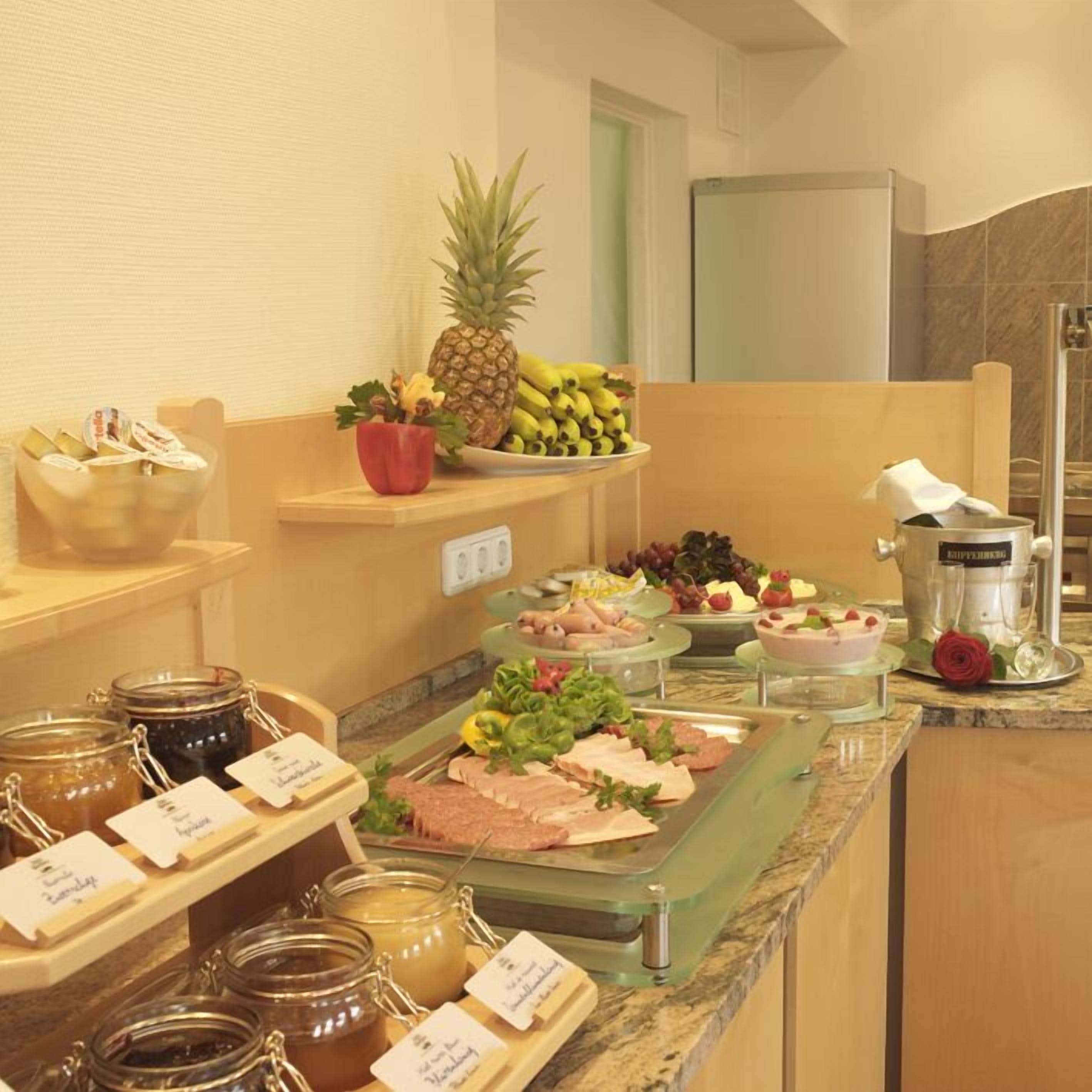 Daily buffet breakfast (EUR 14.50 per person)
