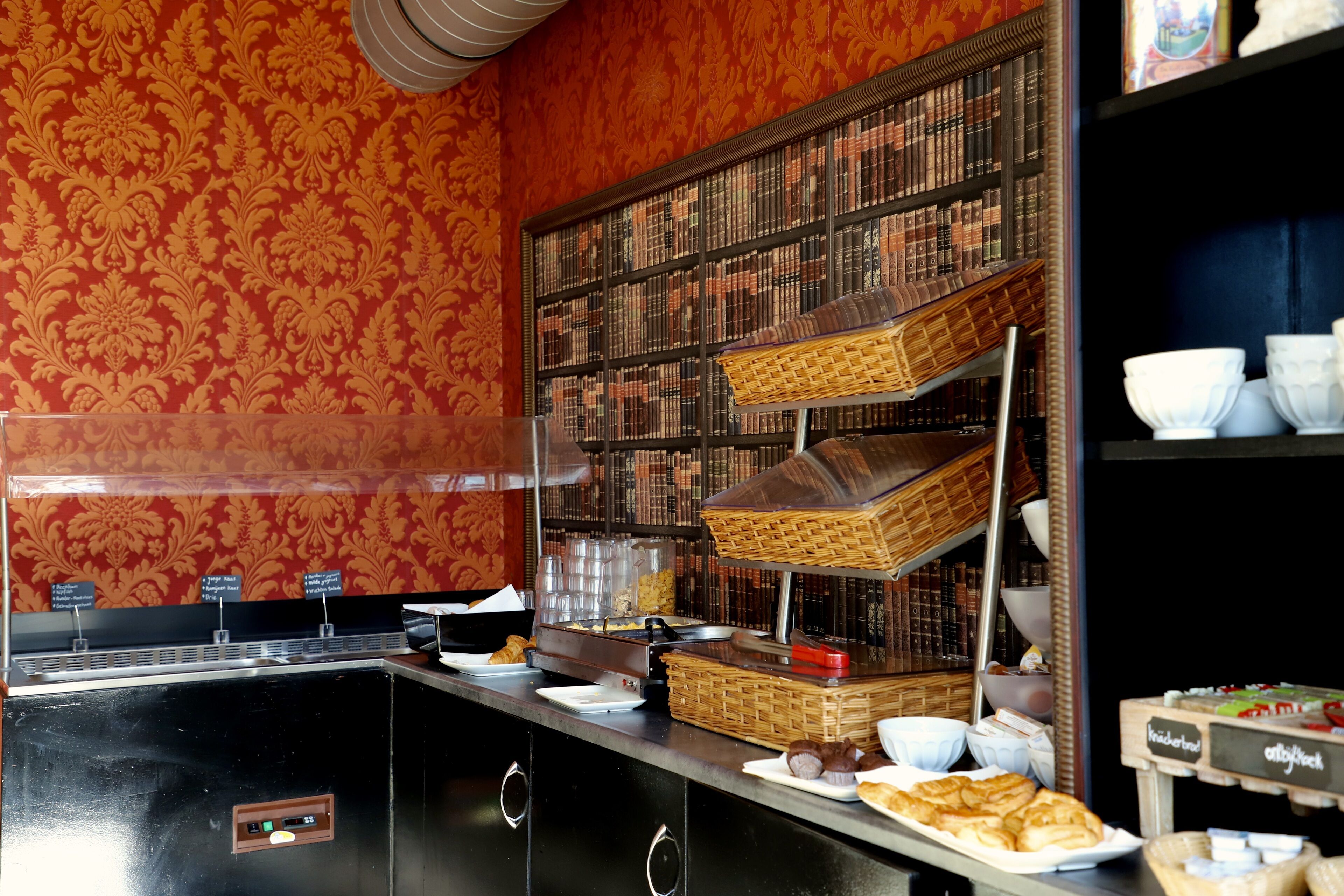 daily buffet breakfast (eur 14.50 per person)