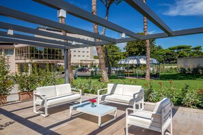 Terrace/patio - Hotel Cristoforo Colombo (Rome)