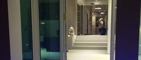 Entrée de l’hébergement