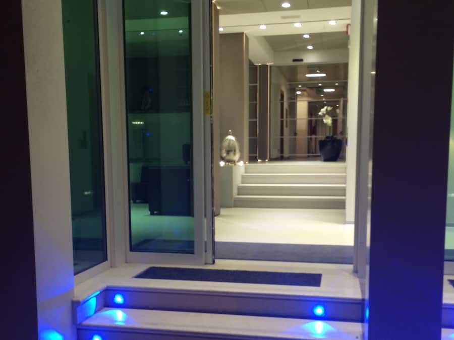 Entrada de la propiedad