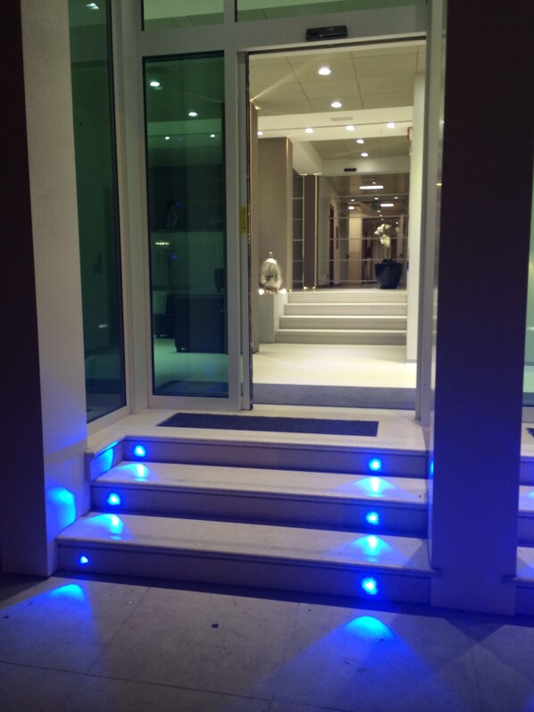 Entrée de l’hébergement