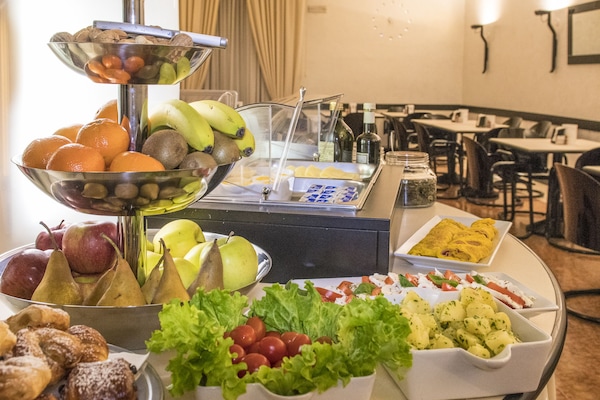 Daily buffet breakfast (EUR 10 per person)