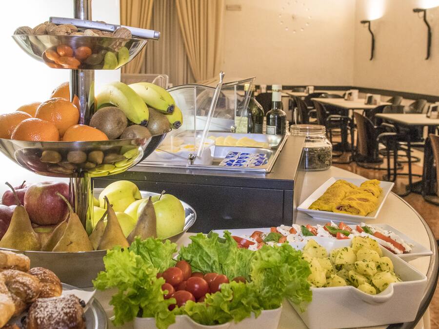 Daily buffet breakfast (EUR 10 per person)