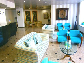 Sitteområde i lobbyen