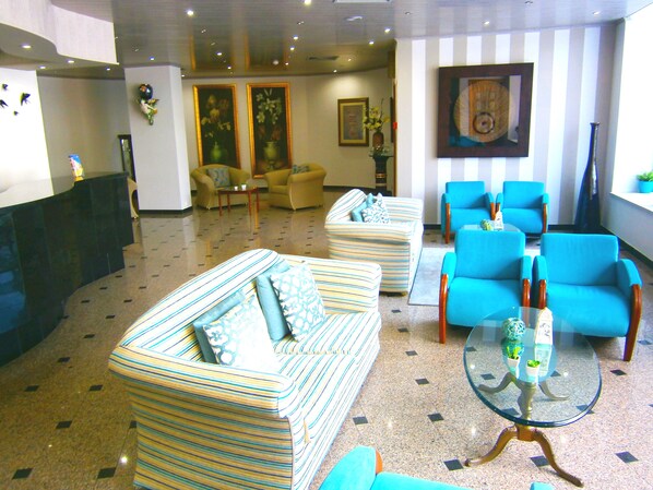 Lobby sitting area