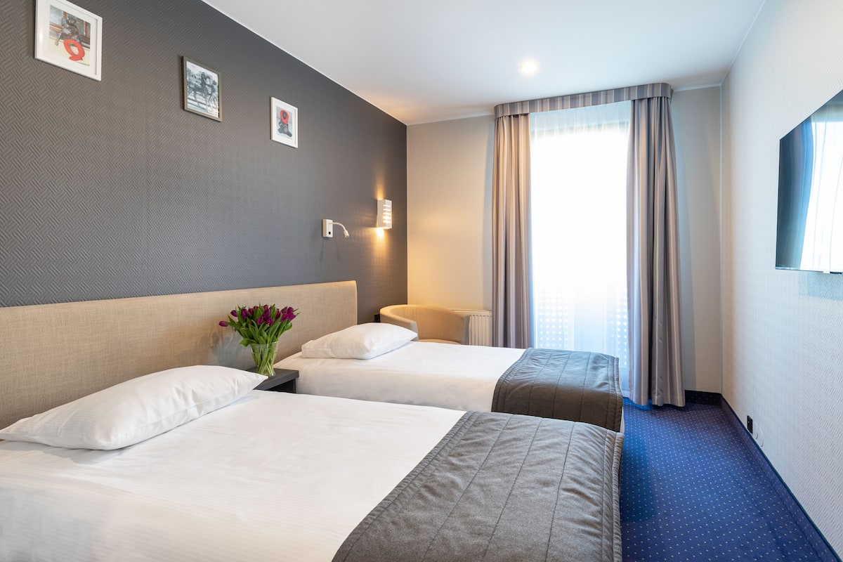 twin room | 1 bedroom, desk, laptop workspace, free wifi