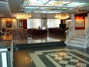 Sala de estar en el lobby