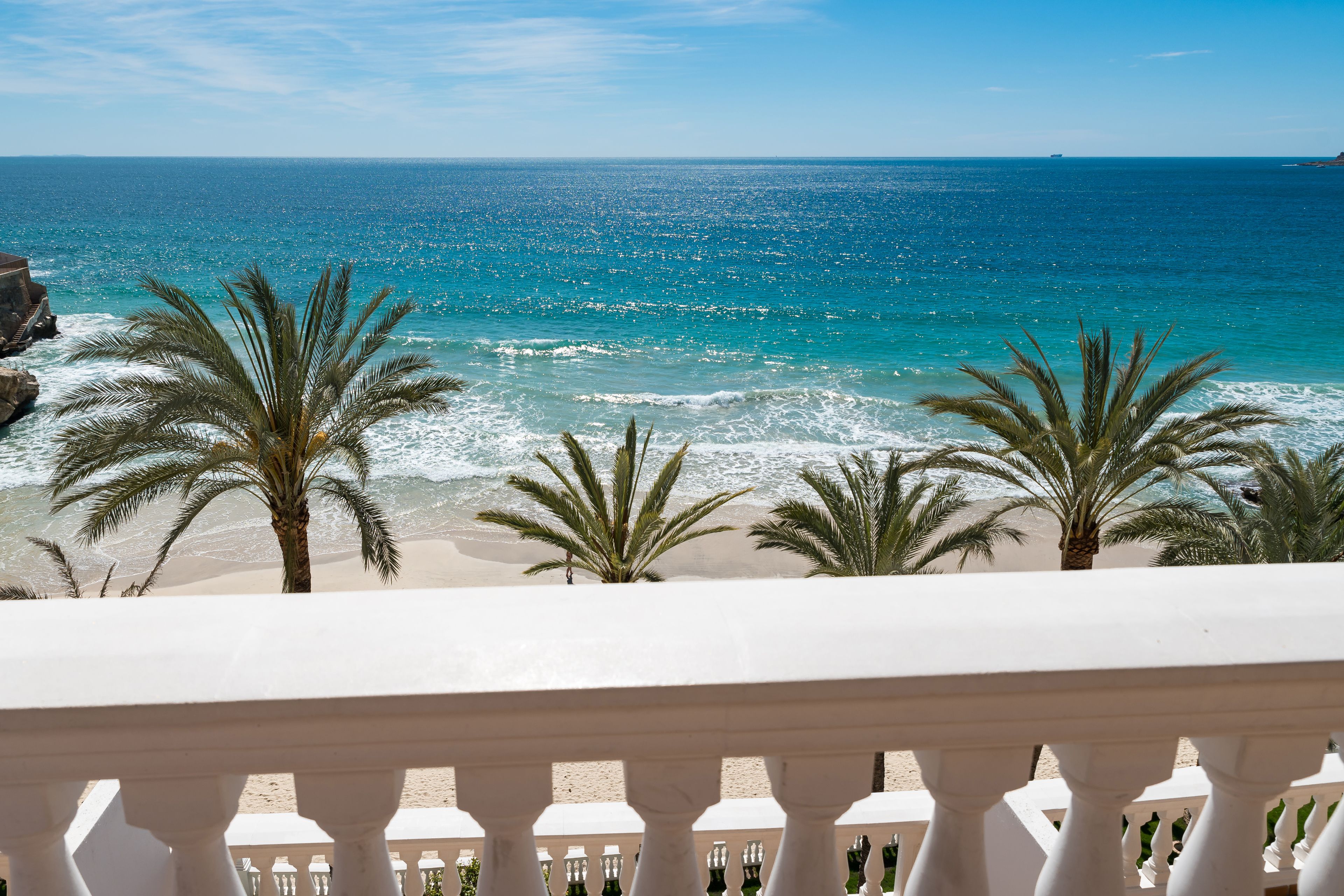 Uitzicht vanuit accommodatie