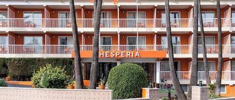 Overnatningsstedets indgangsparti