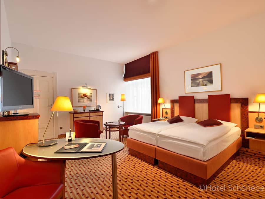 Premium bedding, minibar, in-room safe, desk