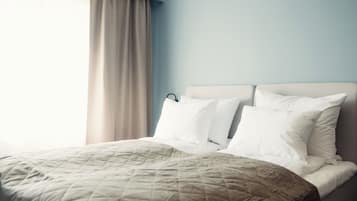 Comfort Double Room | Down comforters, pillowtop beds, blackout drapes, soundproofing