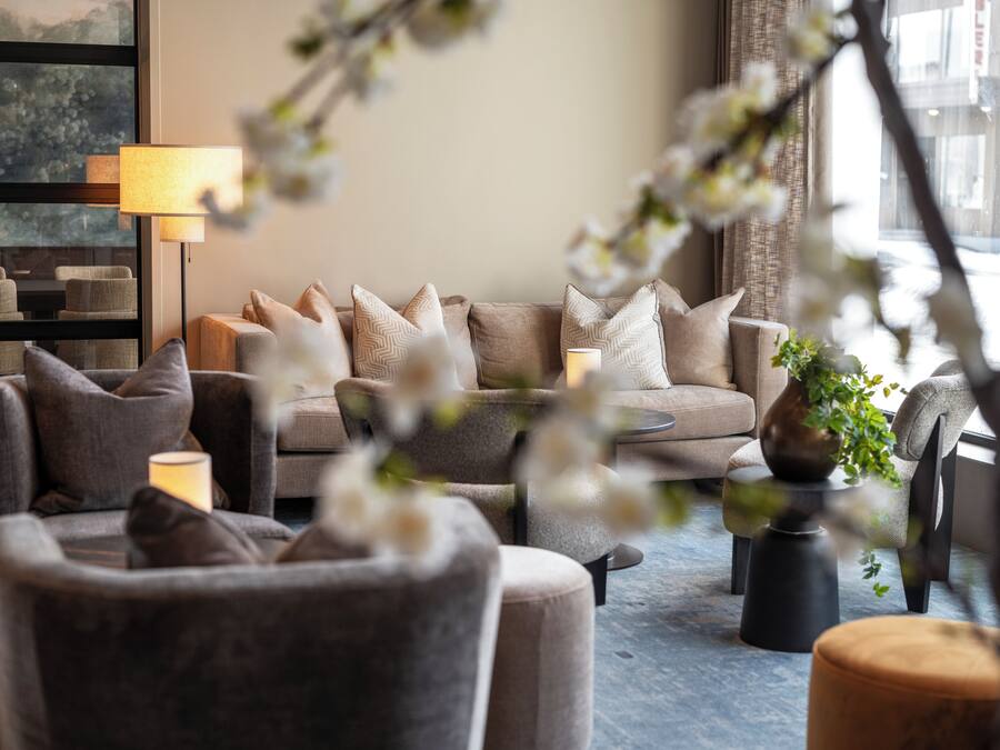 Lobby sitting area