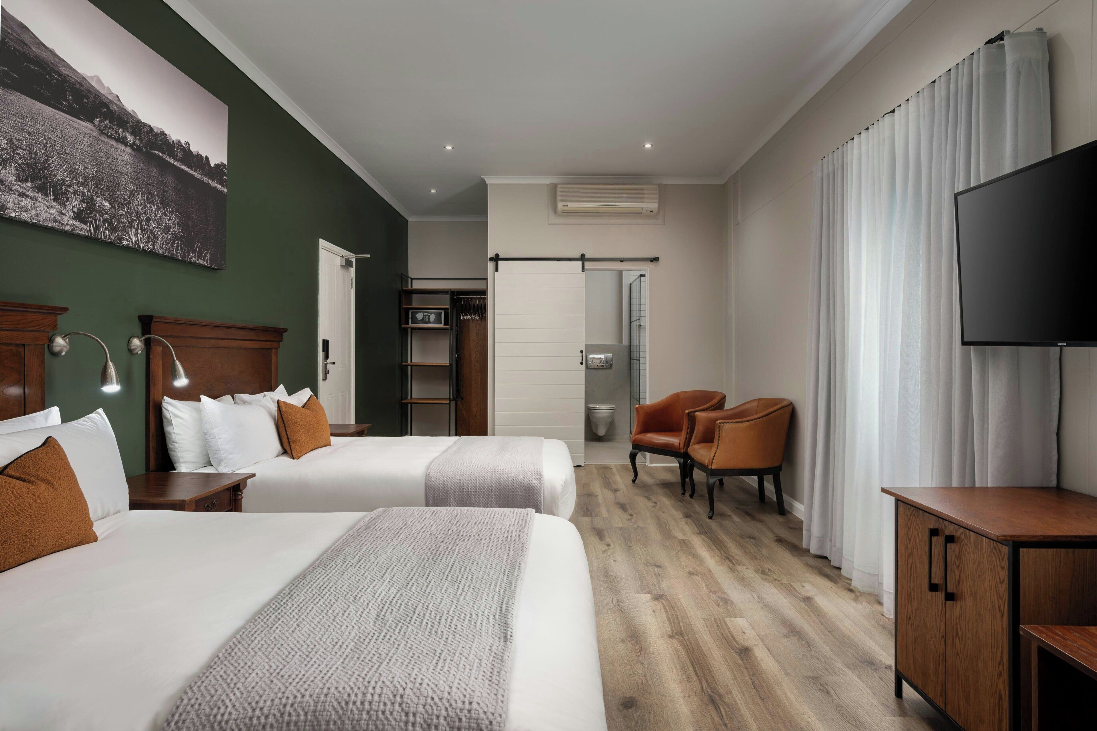 Chambre Exécutive, 2 lits doubles, fumeur