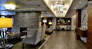 Sitteområde i lobbyen