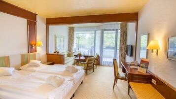 Minibar, in-room safe, iron/ironing board, free cribs/infant beds