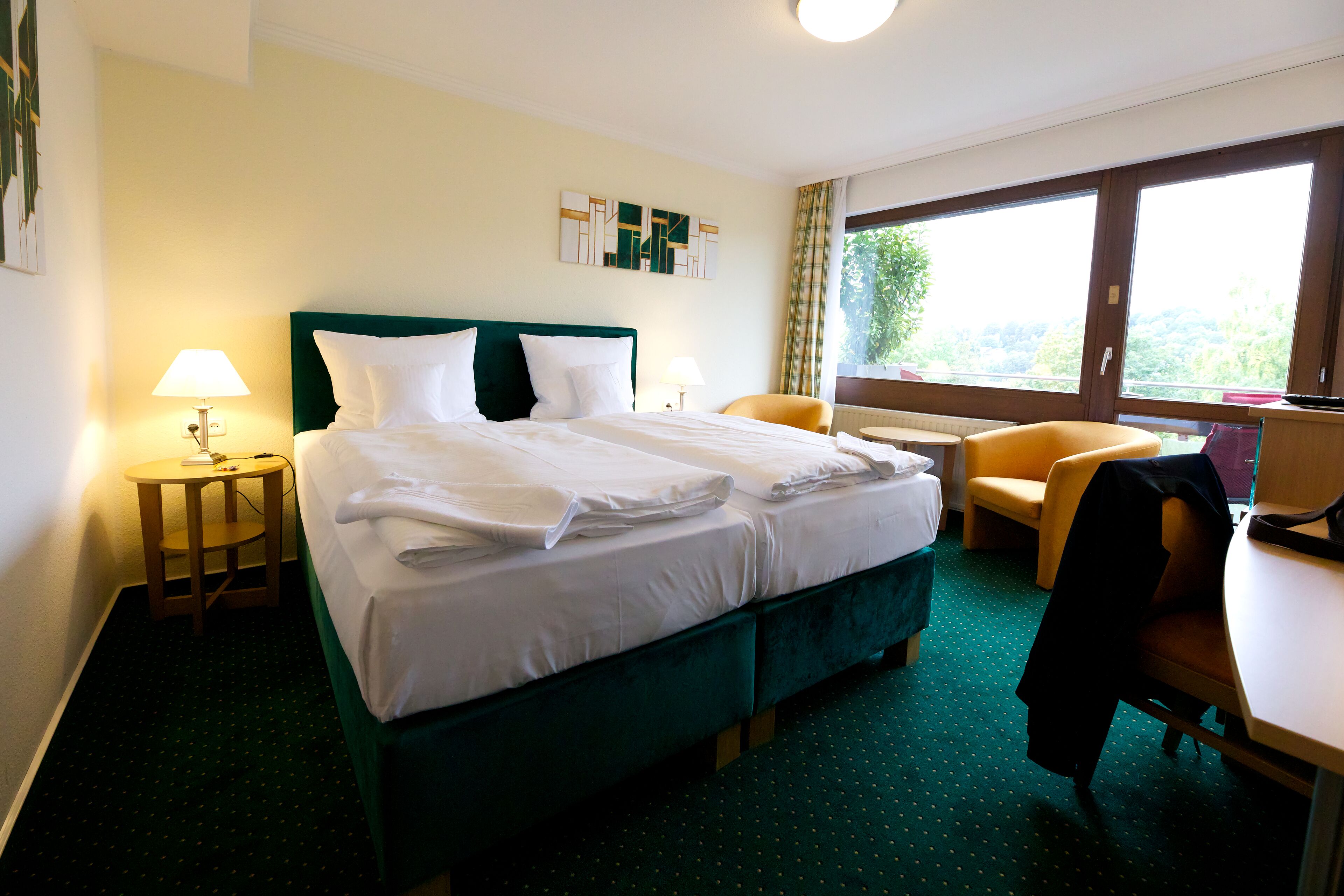 classic double room, balcony | individually decorated, desk, laptop workspace, blackout curtains