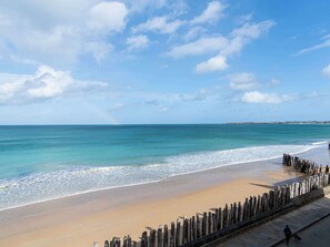 Standard Double Room, 1 Double Bed, Sea View | Desk, laptop workspace, soundproofing, iron/ironing board