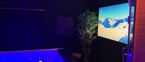 Baignoire à remous intérieure