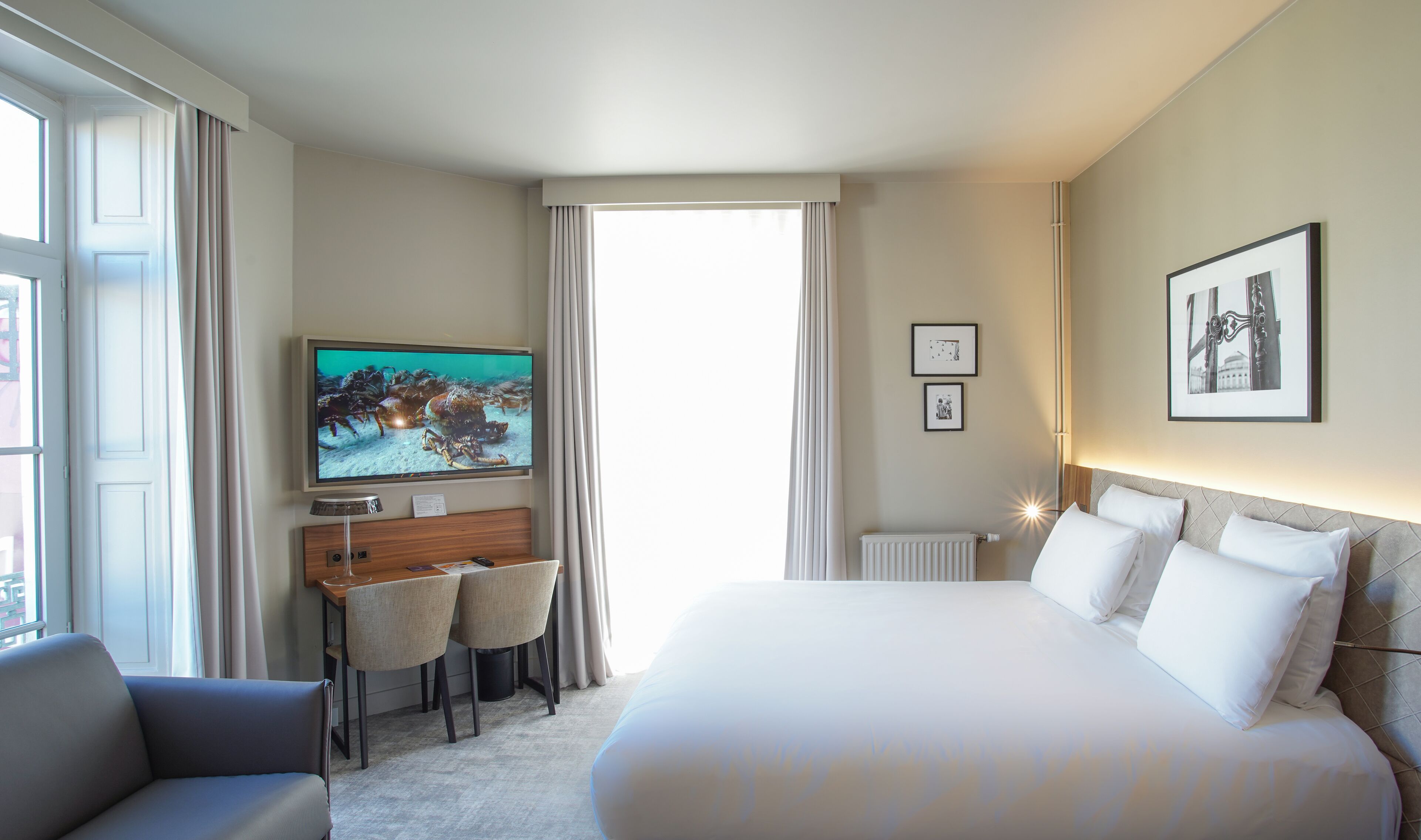 superior double room, 1 double bed | free minibar, in-room safe, desk, blackout curtains