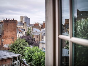 Uitzicht vanuit de kamer