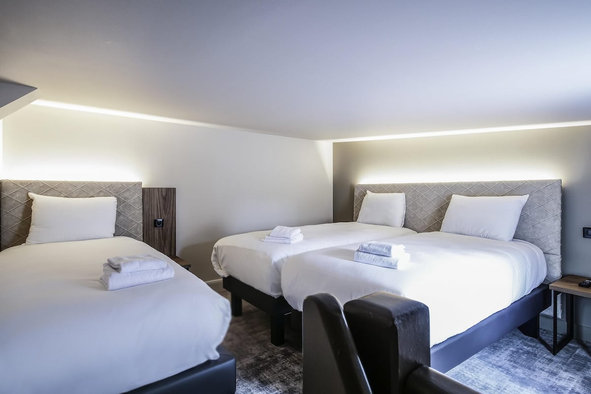 family suite, 1 double bed with sofa bed | free minibar, in-room safe, desk, blackout curtains