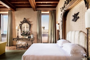 The Castello Suite | Premium bedding, minibar, in-room safe, individually decorated