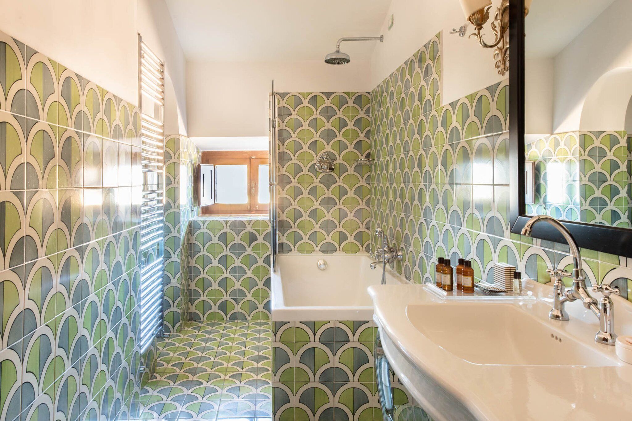 Tower Room | Bathroom | Designer toiletries, hair dryer, bathrobes, slippers