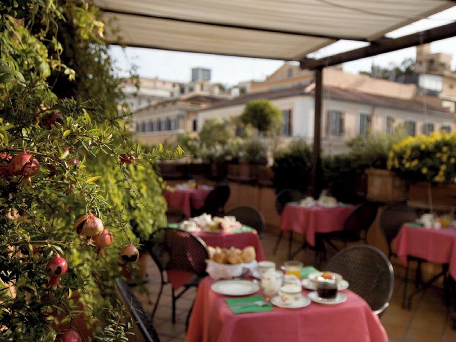 Rooftop terrace