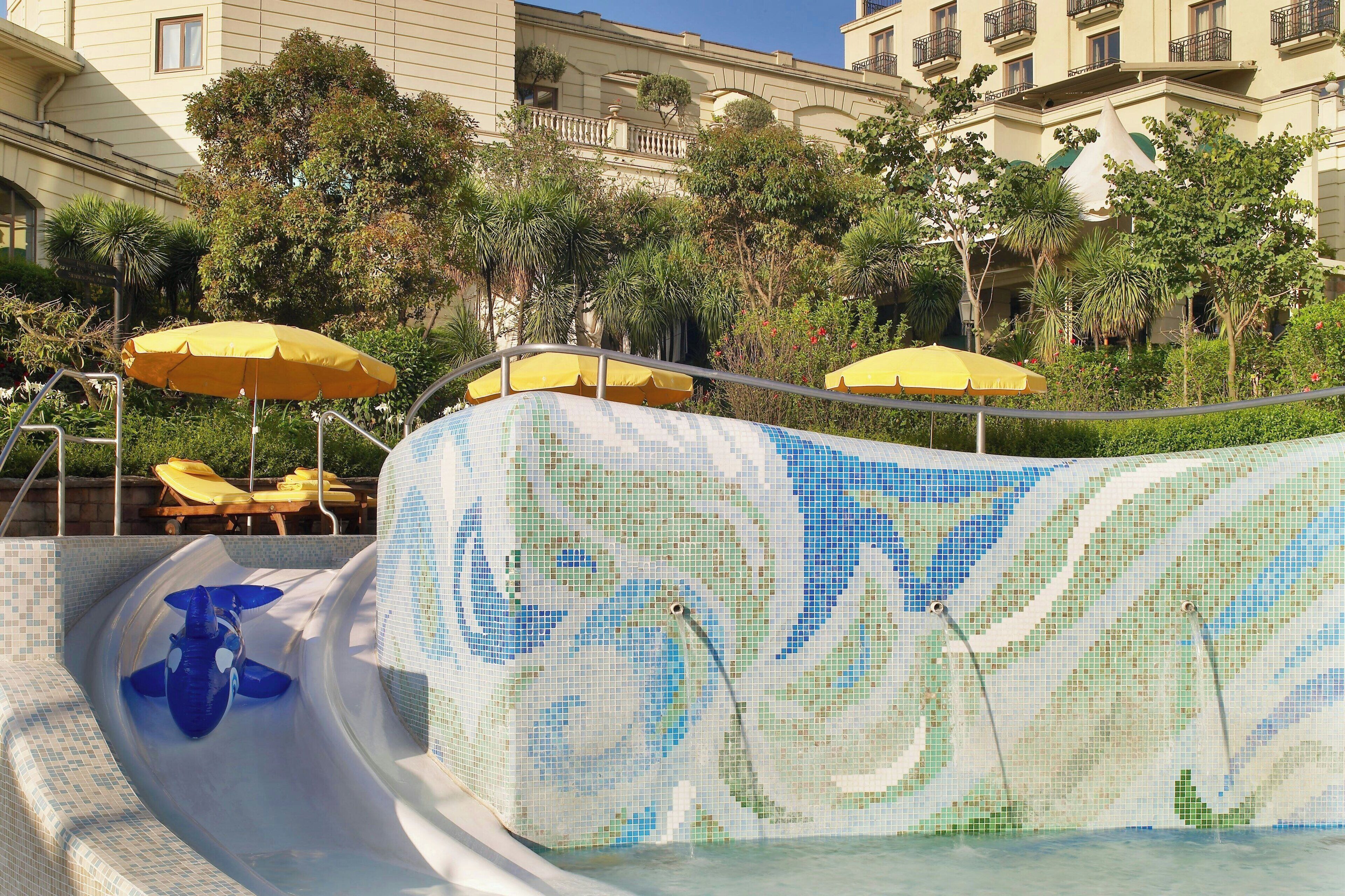 2 outdoor pools, open 5:30 AM to 11:00 PM, free cabanas, pool umbrellas