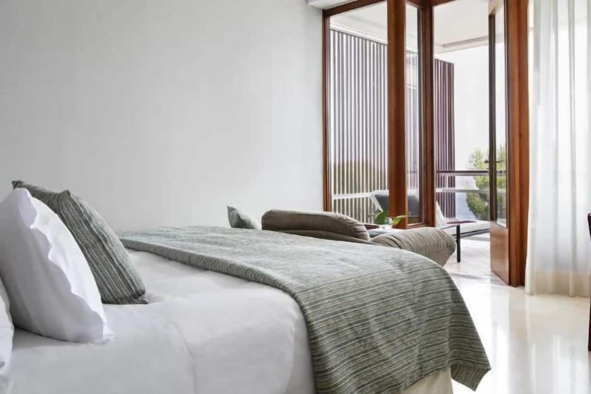 1 chambre, literie hypoallergénique, minibar