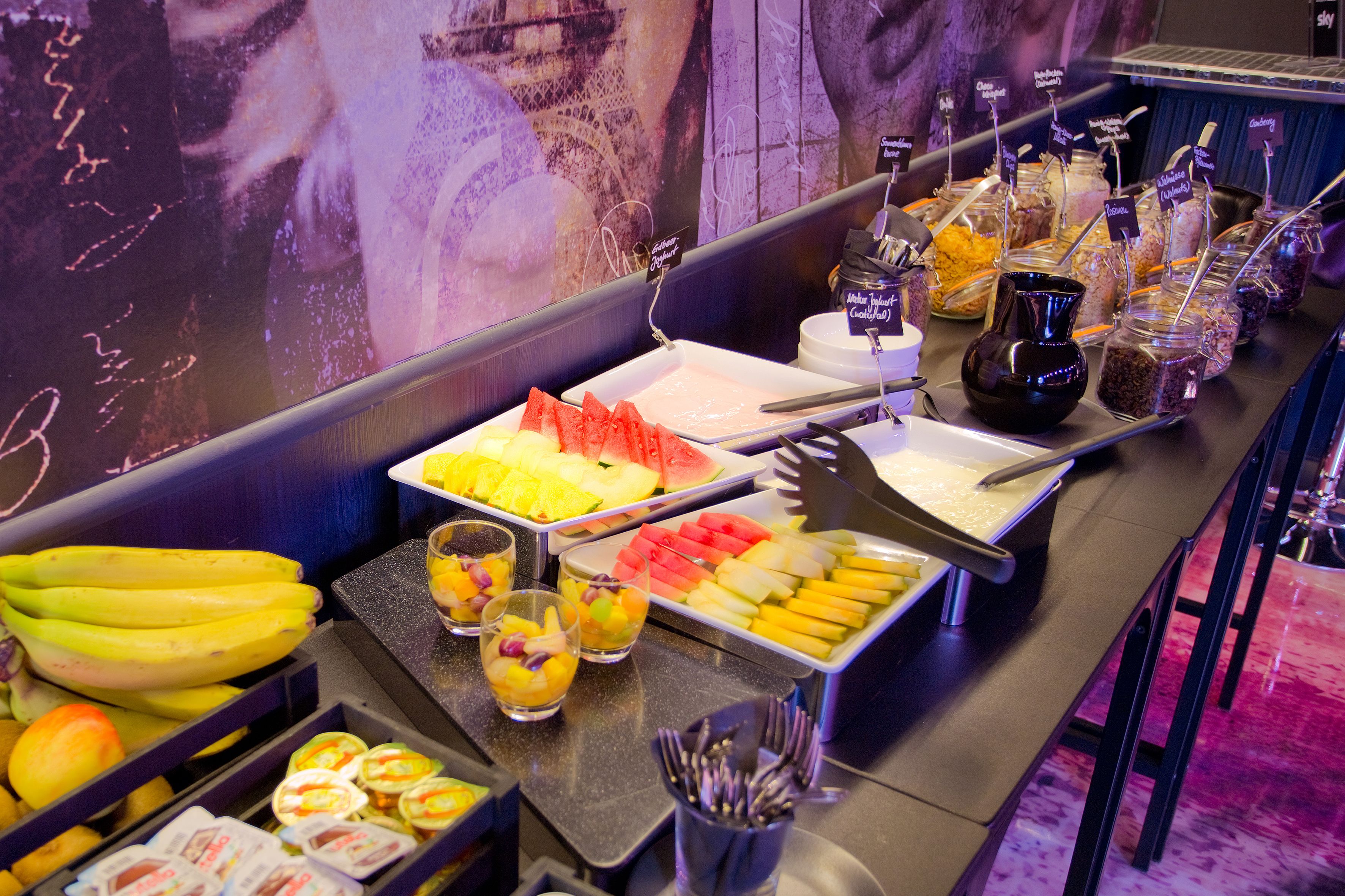 daily buffet breakfast (eur 14 per person)