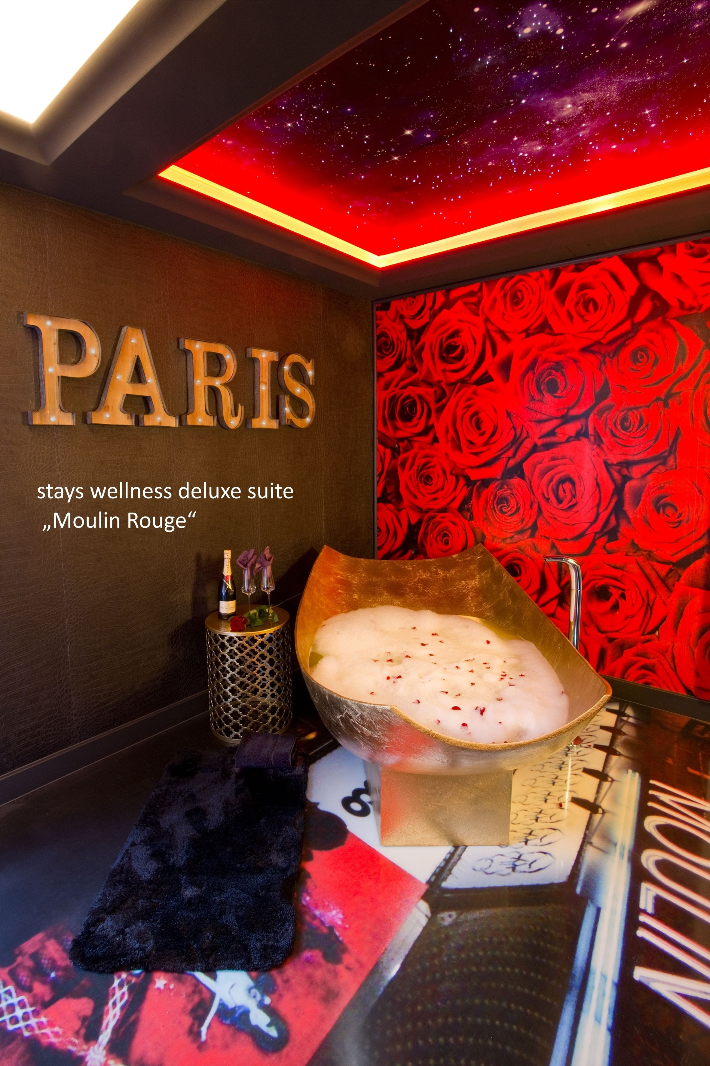 Baignoire relaxante profonde