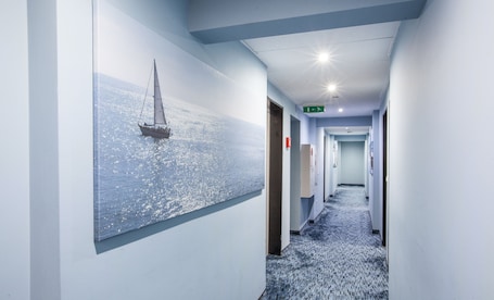 Pasillo. Hotel am Fjord