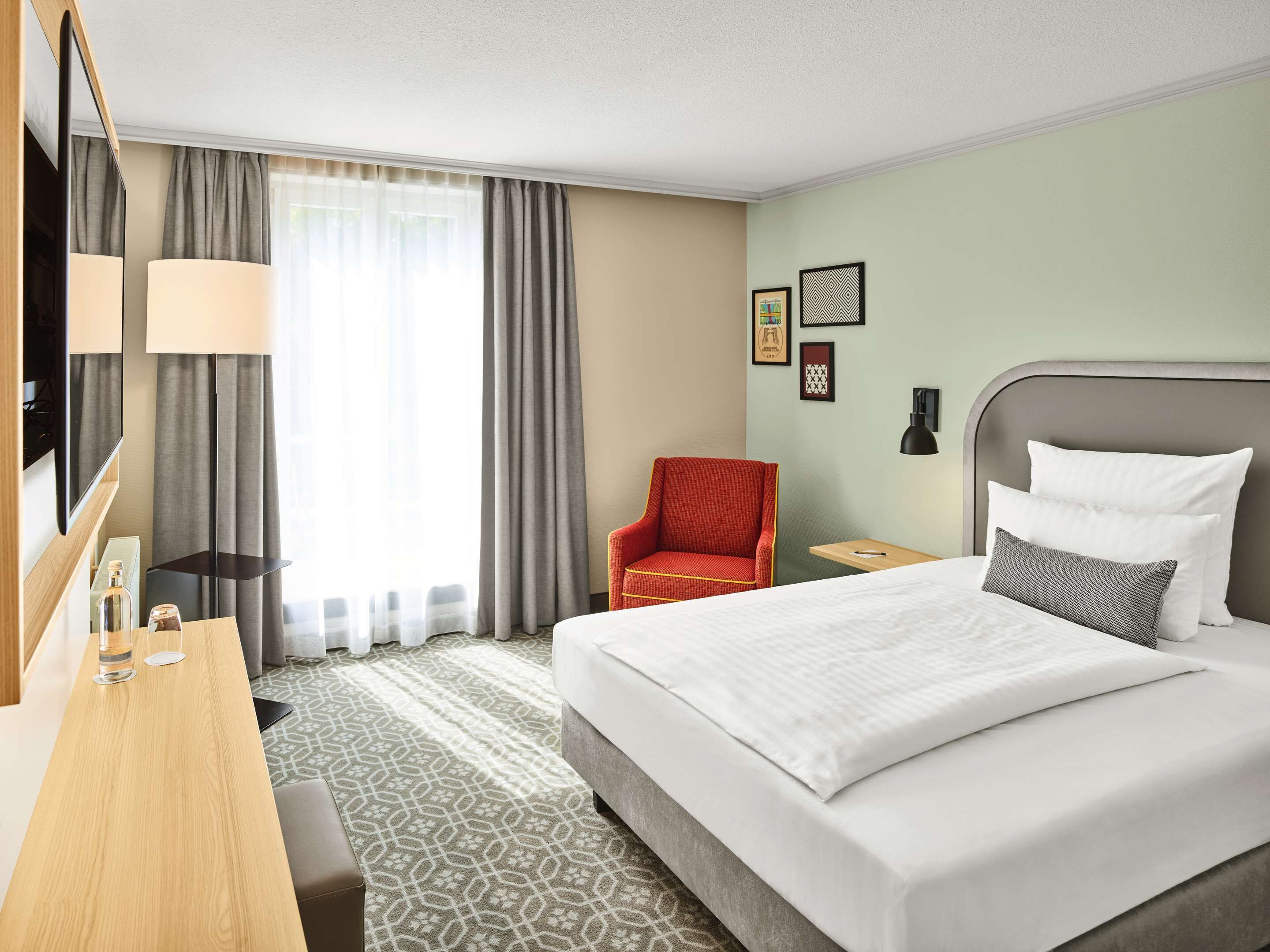 Superior-Einzelzimmer | Zimmersafe, schallisolierte Zimmer, Bügeleisen/Bügelbrett