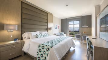 Minibar, in-room safe, desk, blackout curtains