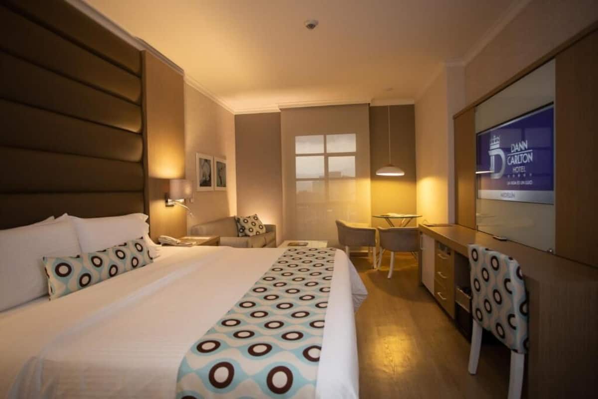 Minibar, in-room safe, desk, blackout curtains