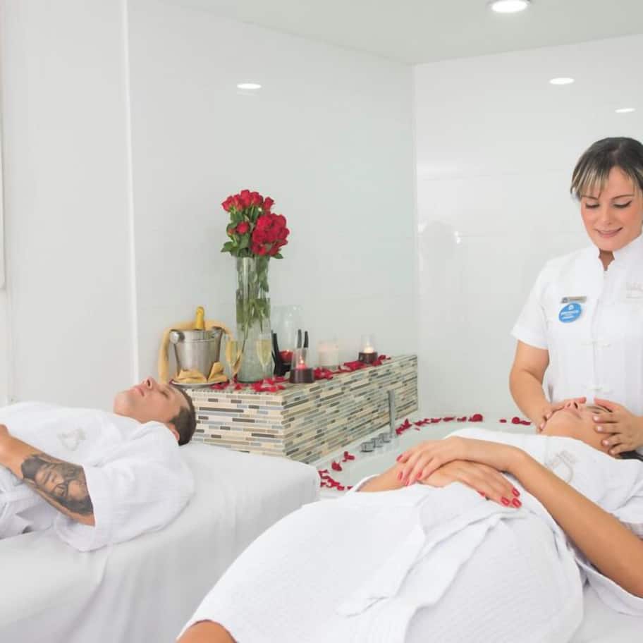 Couples treatment rooms, Turkish bath, body treatments, aromatherapy