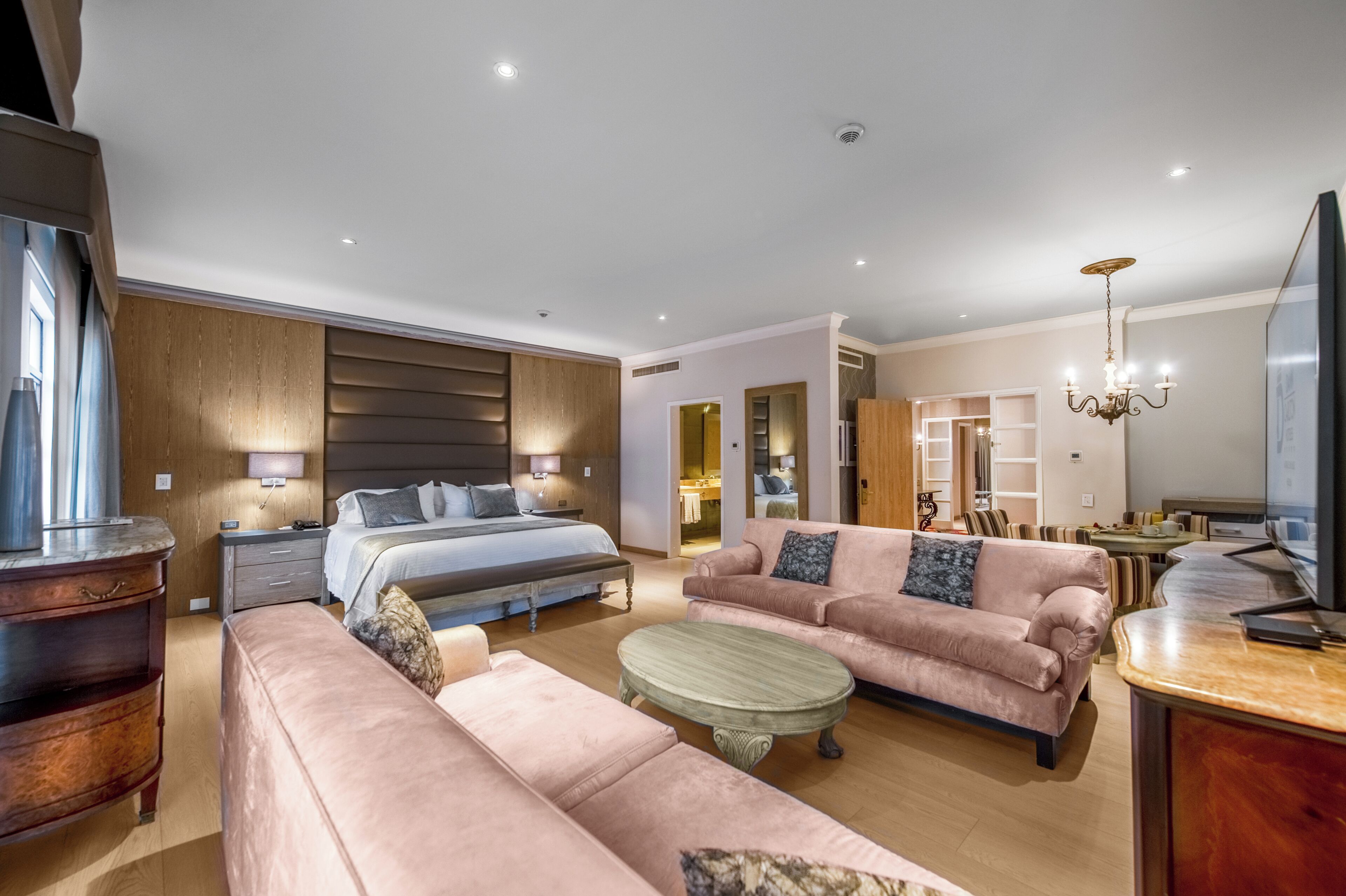 Presidential Suite, 2 Bedrooms | Minibar, in-room safe, desk, blackout drapes