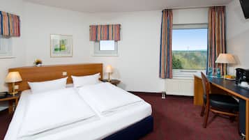 Desk, iron/ironing board, free WiFi, bed sheets