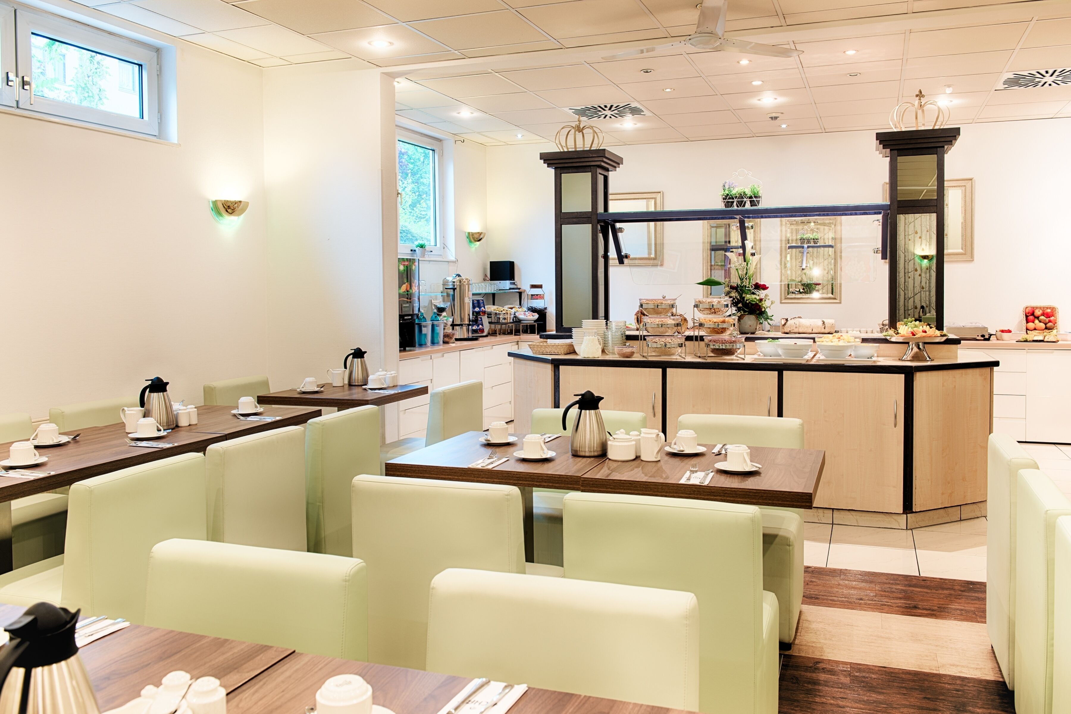 Daily buffet breakfast (EUR 15 per person)