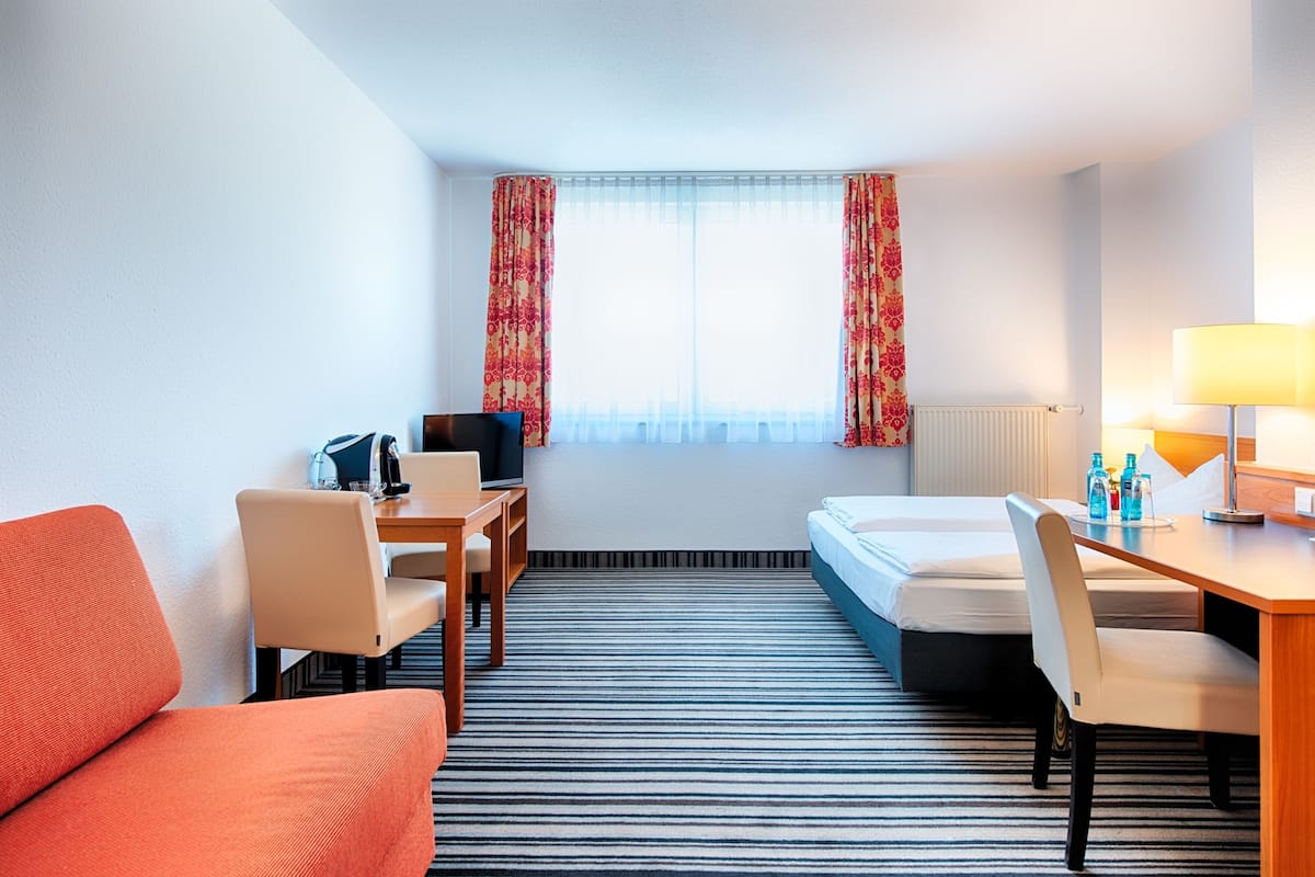 In-room safe, iron/ironing board, free WiFi, bed sheets