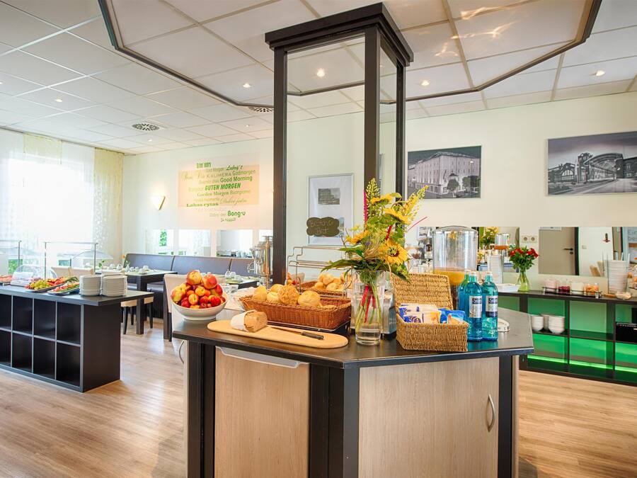 Daily buffet breakfast (EUR 15 per person)
