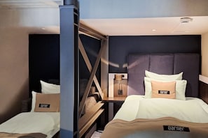 1 habitación y ropa de cama hipoalergénica