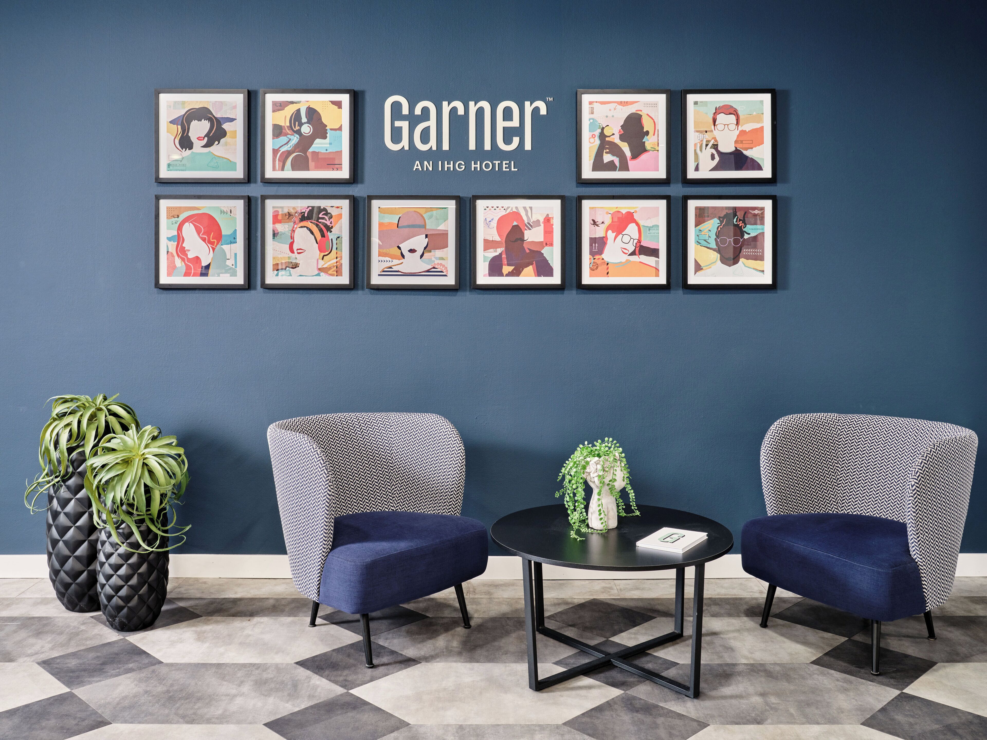 Sala de estar en el lobby